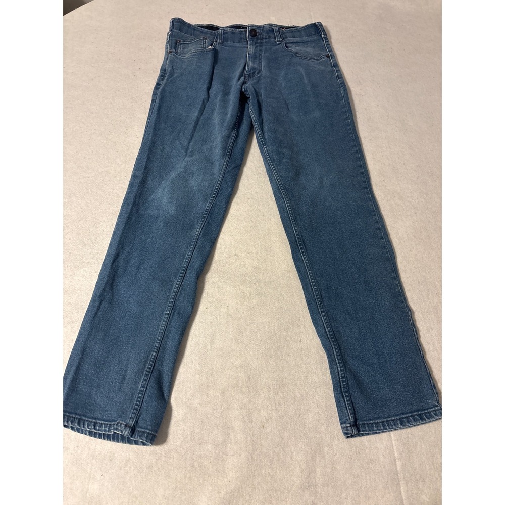 Architect Active Flex Slim Fit Jeans Mens 34x32 Blue‎ Medium Wash Stretch Denim
